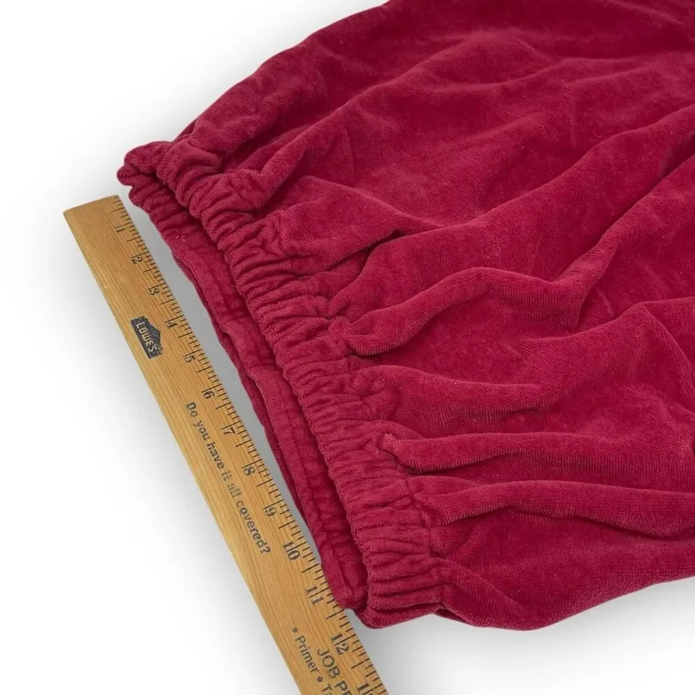 Melsimo Towel Selections Vintage Body Wrap Around Towel Cover Up Terry Cloth Red